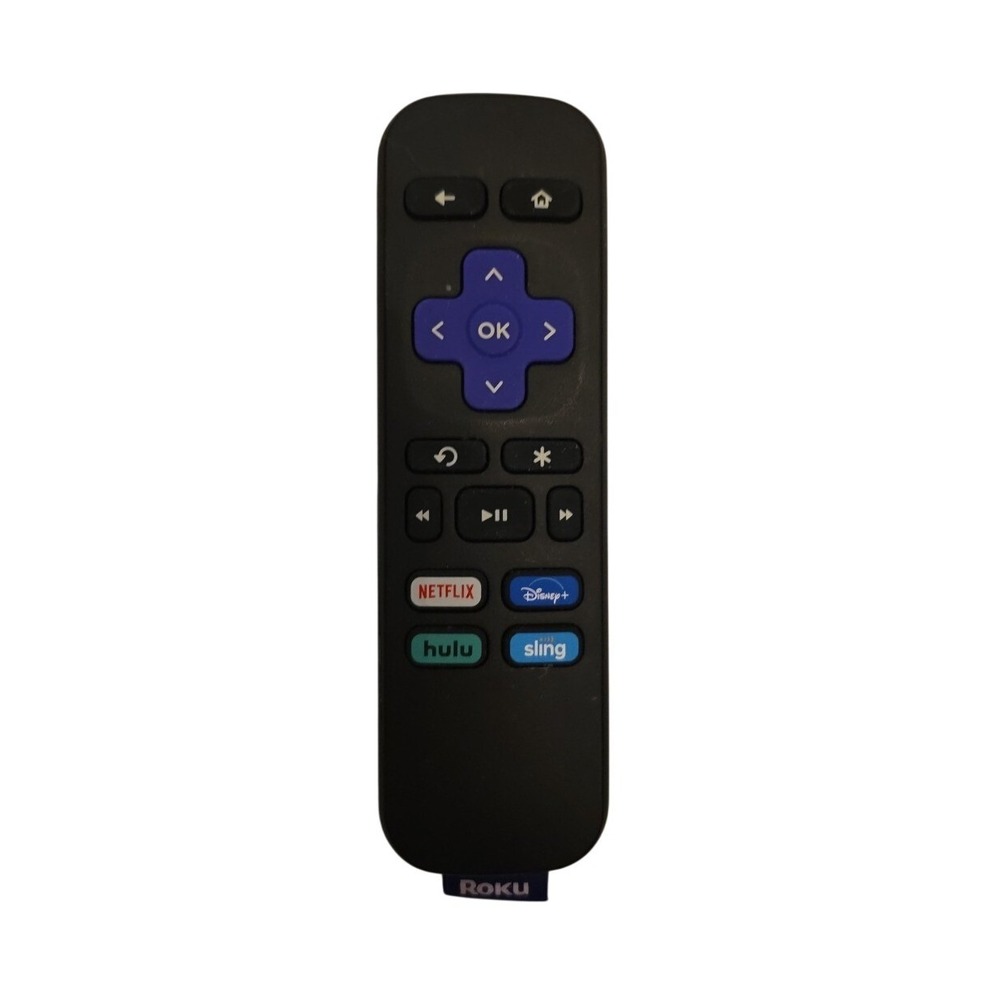 Genuine ROKU TV‎ Remote RC-ALIR Netflix, Disney+, hulu, and Sling USED